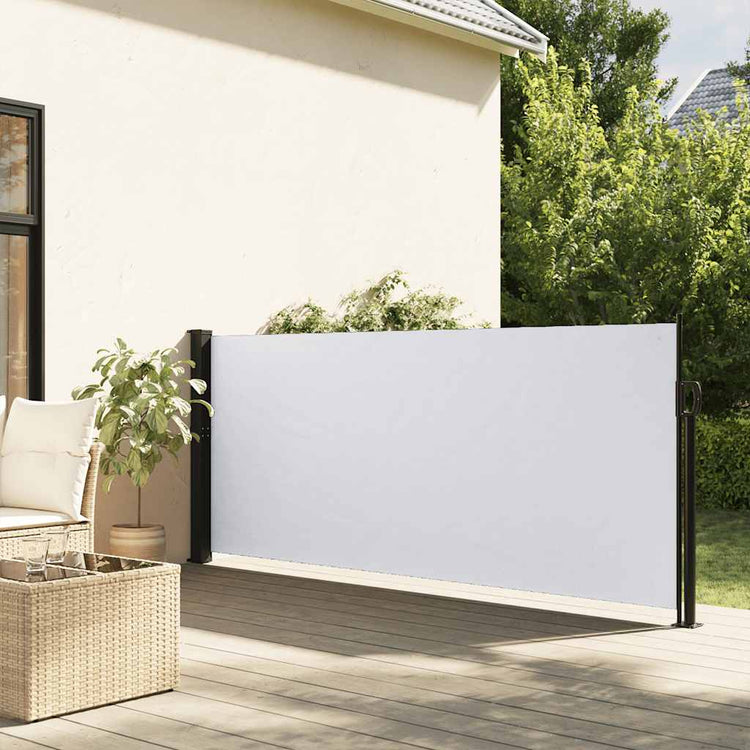 VIDAXL -Windschutzscheibe ausziell 140 x 300 cm weiß