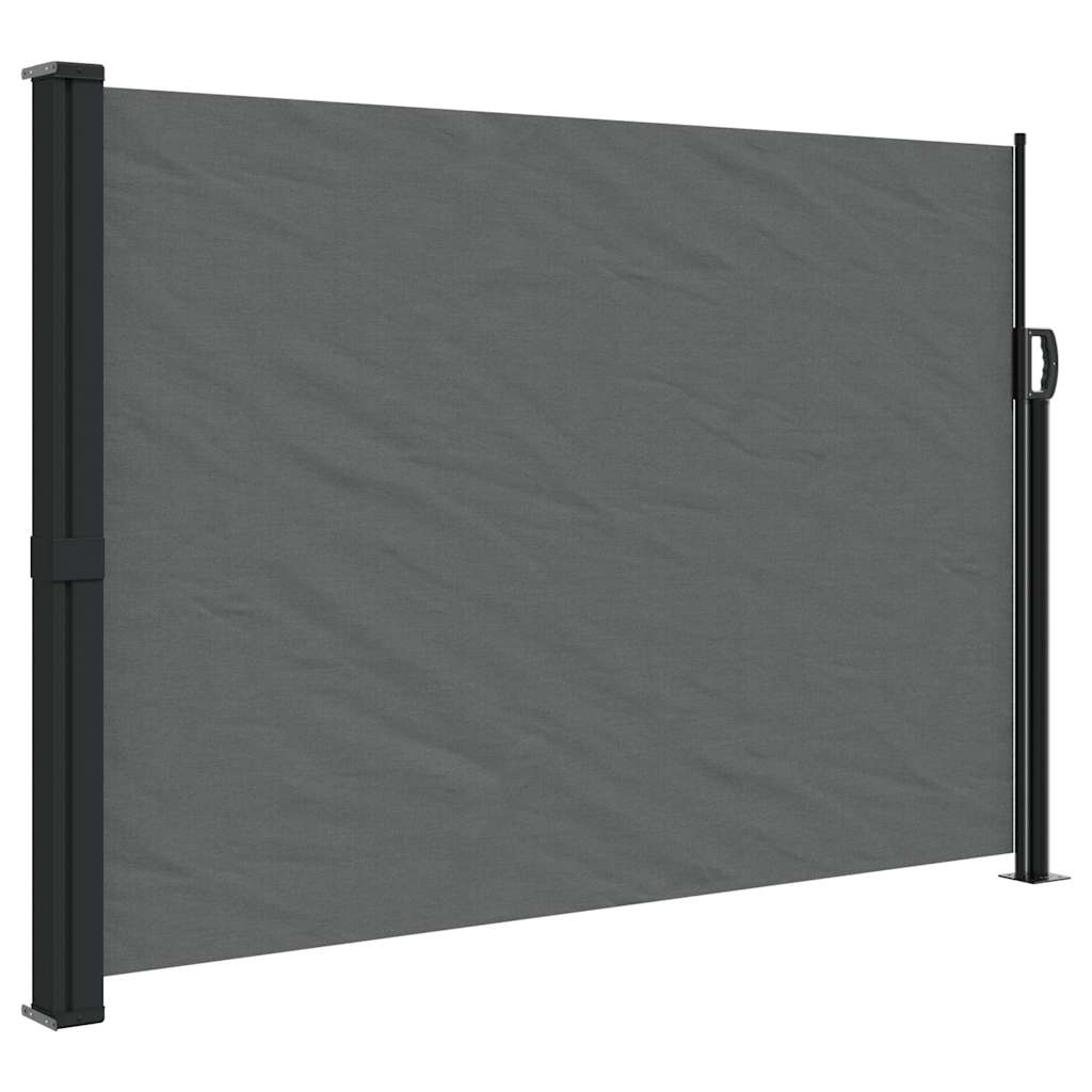 VIDAXL -Windschutzscheibe extendable 140 x 300 cm Anthrazit -ausgelöst