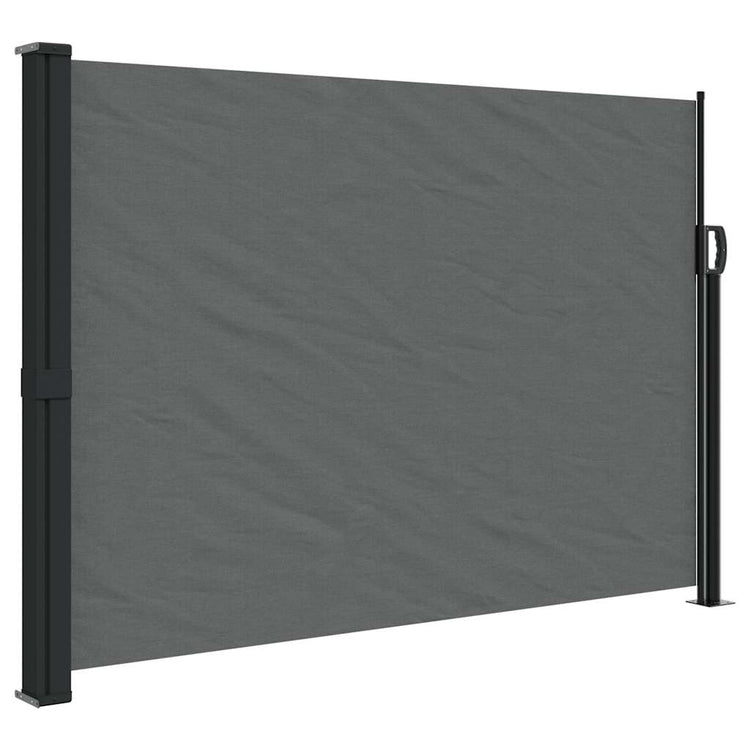 VIDAXL -Windschutzscheibe extendable 140 x 300 cm Anthrazit -ausgelöst