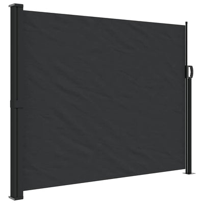 VIDAXL -Windschutzscheibe extentierbar 160 x 300 cm schwarz