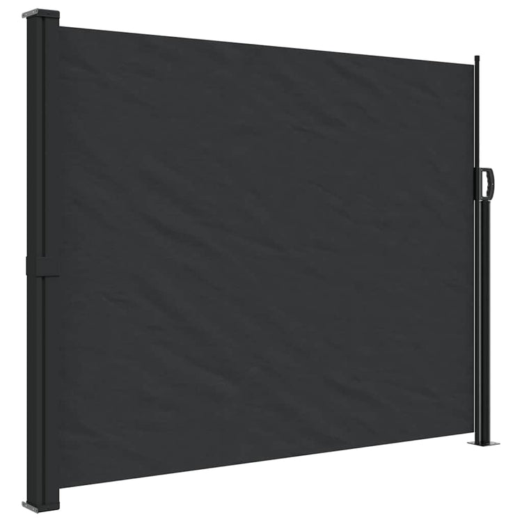 VIDAXL -Windschutzscheibe extentierbar 160 x 300 cm schwarz