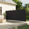 VIDAXL -Windschutzscheibe extentierbar 160 x 300 cm schwarz