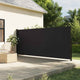 VIDAXL -Windschutzscheibe extentierbar 160 x 300 cm schwarz