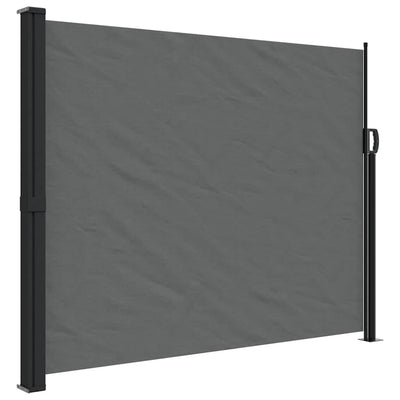 VIDAXL -Windschutzscheibe extendierbar 160 x 300 cm Anthrazit -ausgelöst