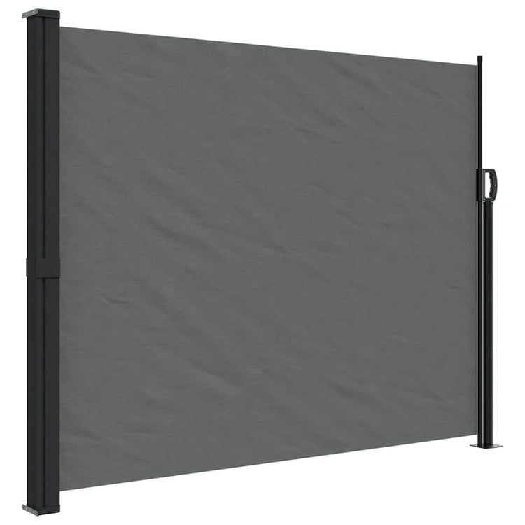 VIDAXL -Windschutzscheibe extendierbar 160 x 300 cm Anthrazit -ausgelöst