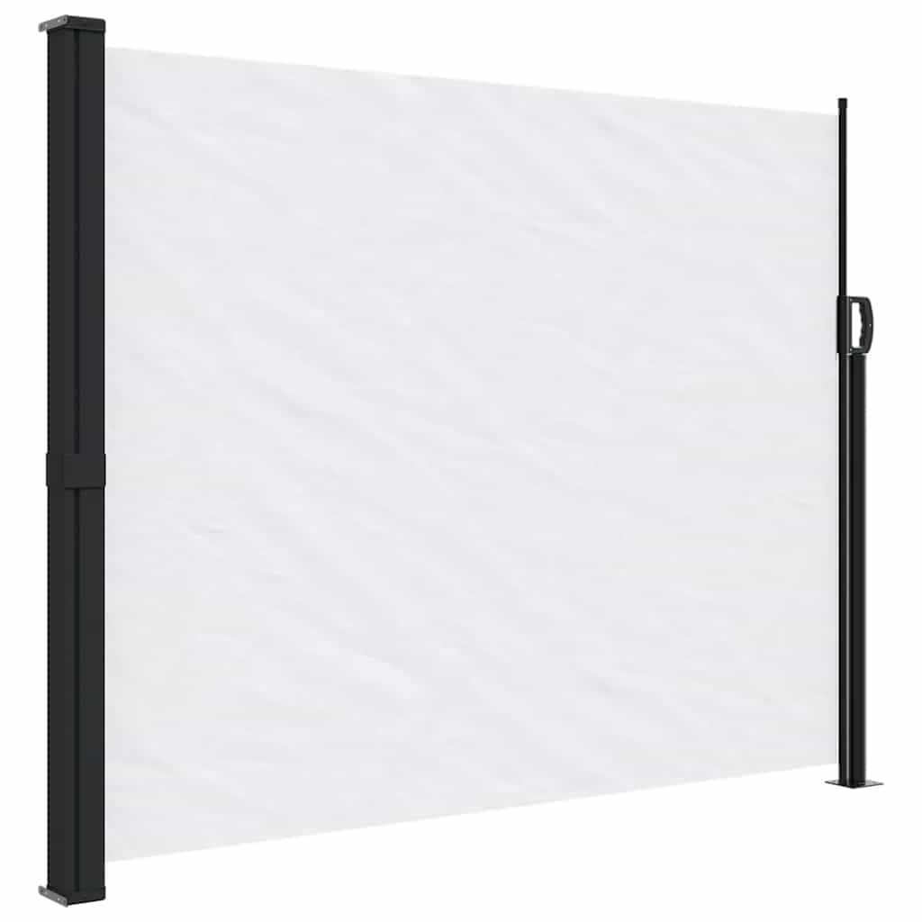 VIDAXL -Windschutzscheibe einverrückter 170x300 cm weiß