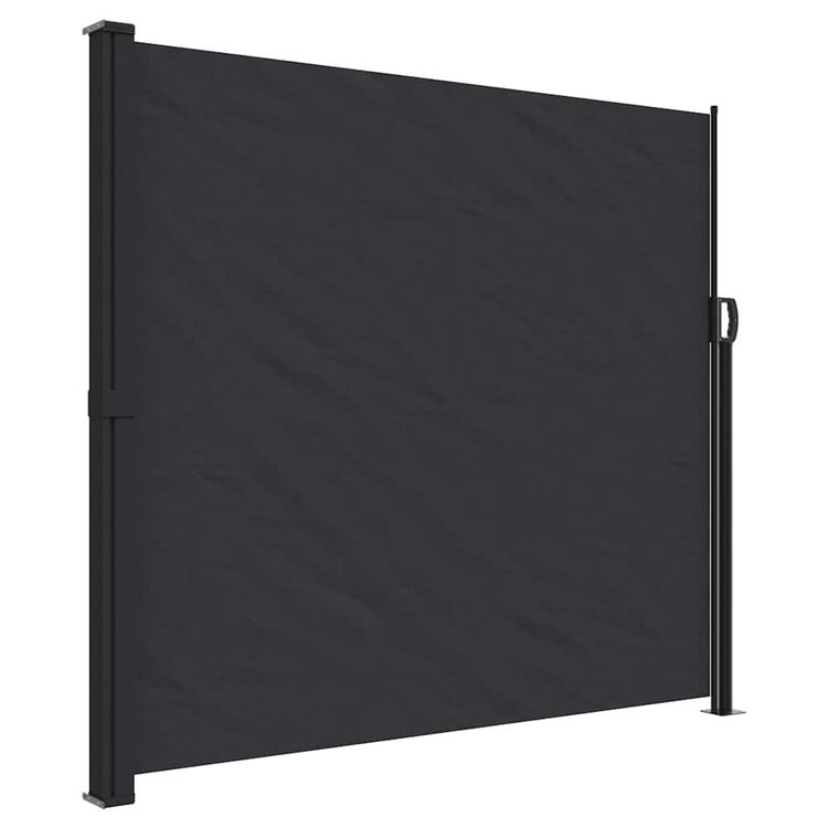 Vidaxl Windschutzscheibe ausziehbar 180 x 300 cm schwarz