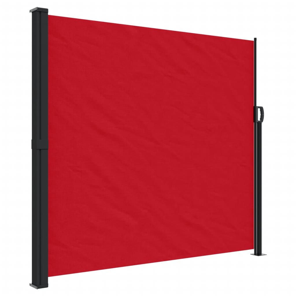 Vidaxl Windschutzscheibe ausziehbar 180 x 300 cm rot