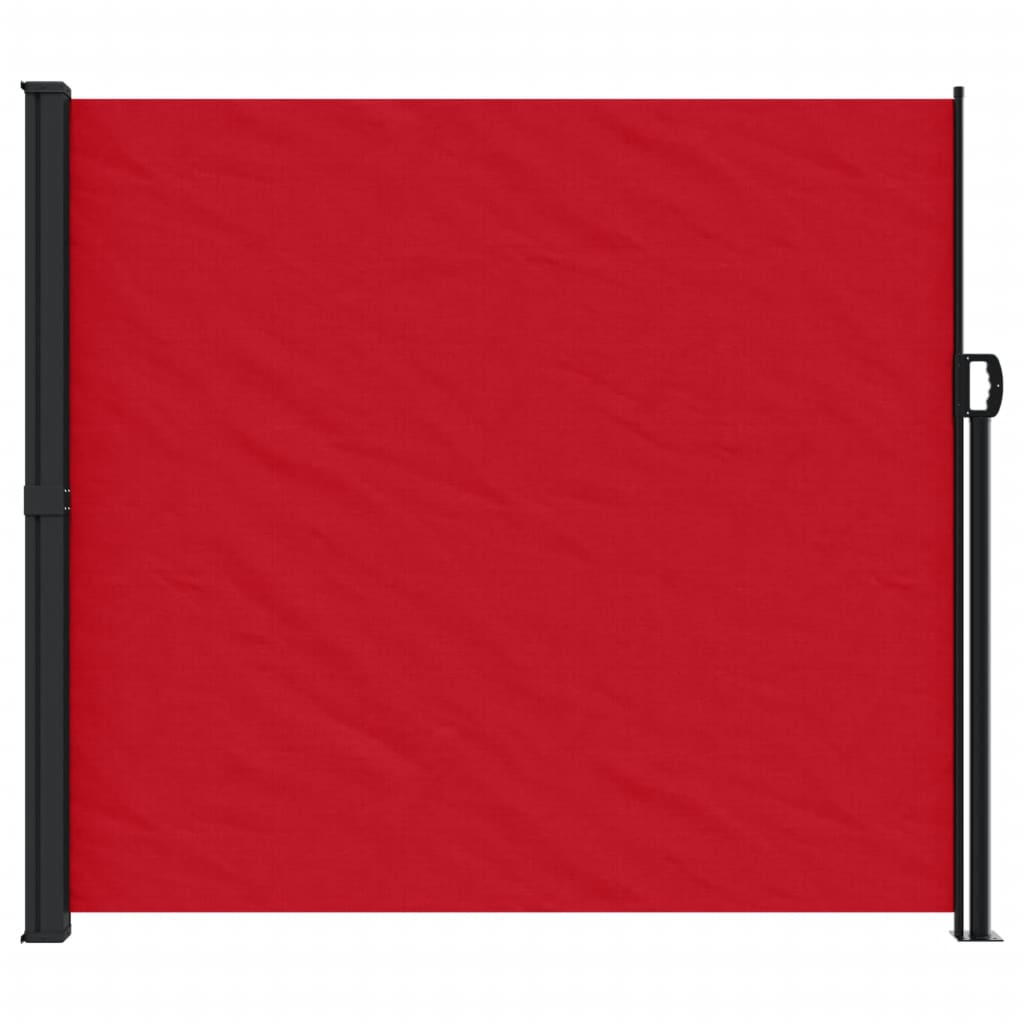 Vidaxl Windschutzscheibe ausziehbar 180 x 300 cm rot