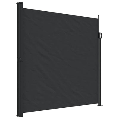 VIDAXL -Windschutzscheibe aus erweiterbares 200x300 cm schwarz