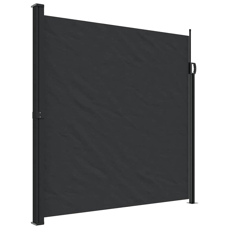 VIDAXL -Windschutzscheibe aus erweiterbares 200x300 cm schwarz