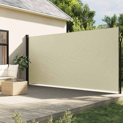 VIDAXL -Windschutzscheibe aus 200 x 300 cm cremefarben