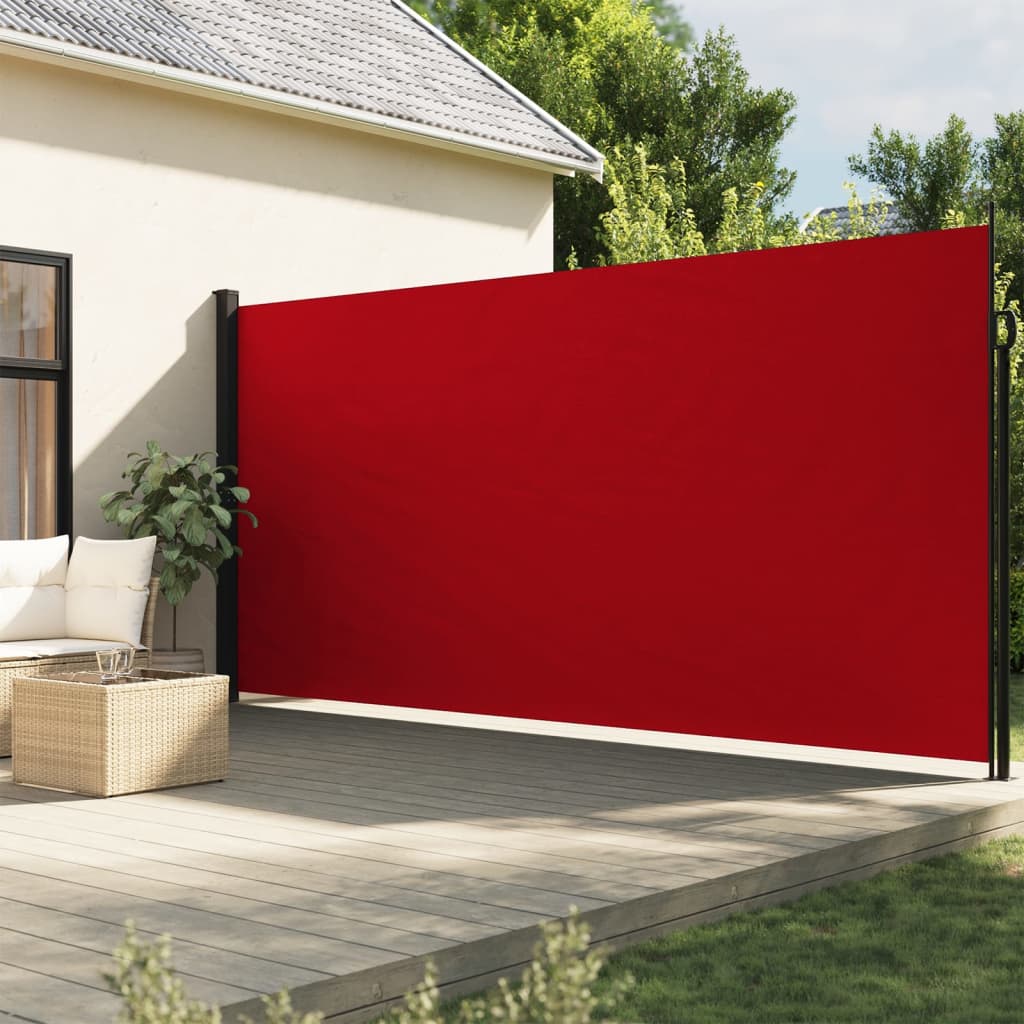 VIDAXL -Windschutzscheibe aus Erweiterbar 200x300 cm rot