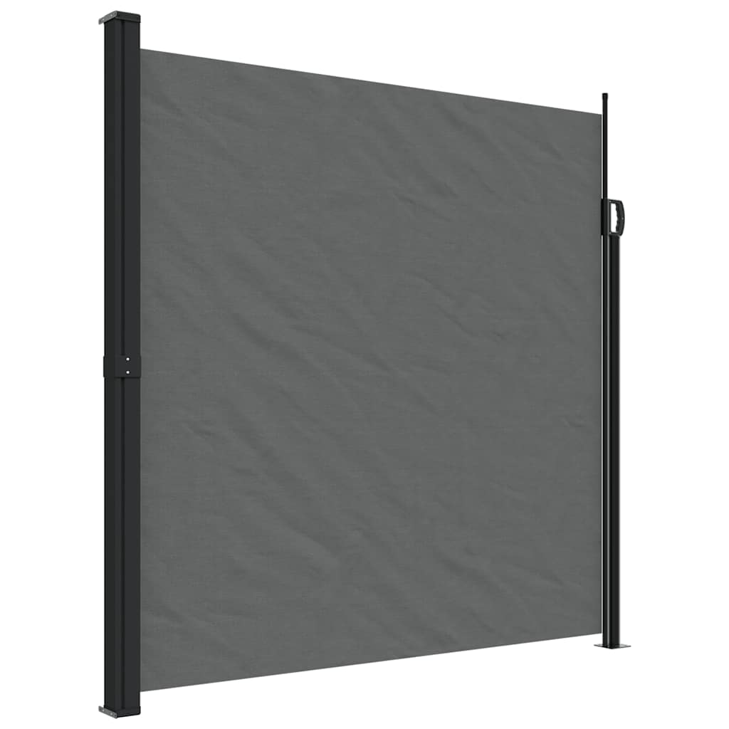 VIDAXL -Windschutzscheibe 200x300 cm Anthrazit -geläutet