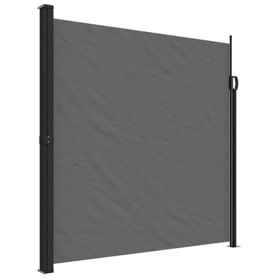 VIDAXL -Windschutzscheibe 200x300 cm Anthrazit -geläutet