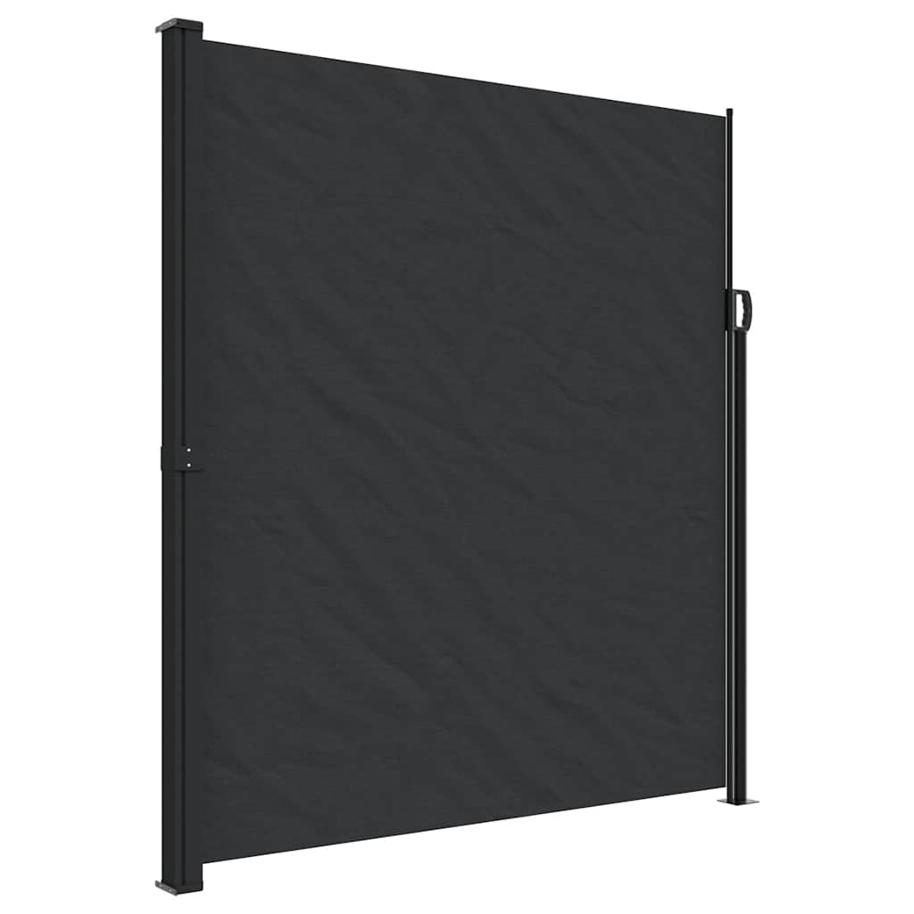 VIDAXL -Windschutzscheibe ausziehbar 220x300 cm schwarz