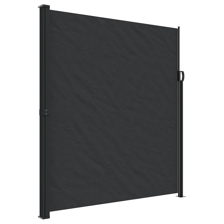 VIDAXL -Windschutzscheibe ausziehbar 220x300 cm schwarz