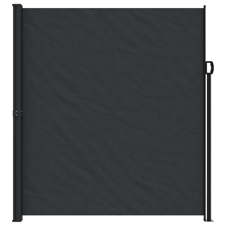 VIDAXL -Windschutzscheibe ausziehbar 220x300 cm schwarz