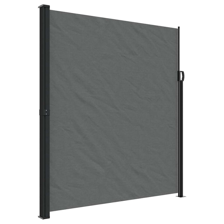 VIDAXL -Windschutzscheibe extendable 220x300 cm Anthrazit -gelöscht