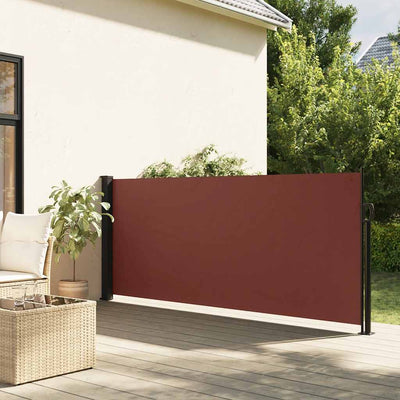 VIDAXL -Windschutzscheibe 100x500 cm Braun