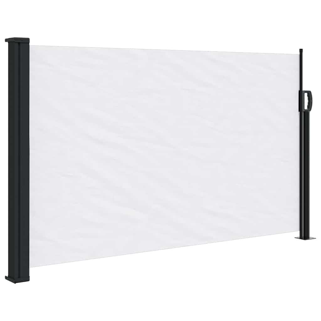 Vidaxl Windschutzscheibe ausziehbar 120 x 500 cm Weiß
