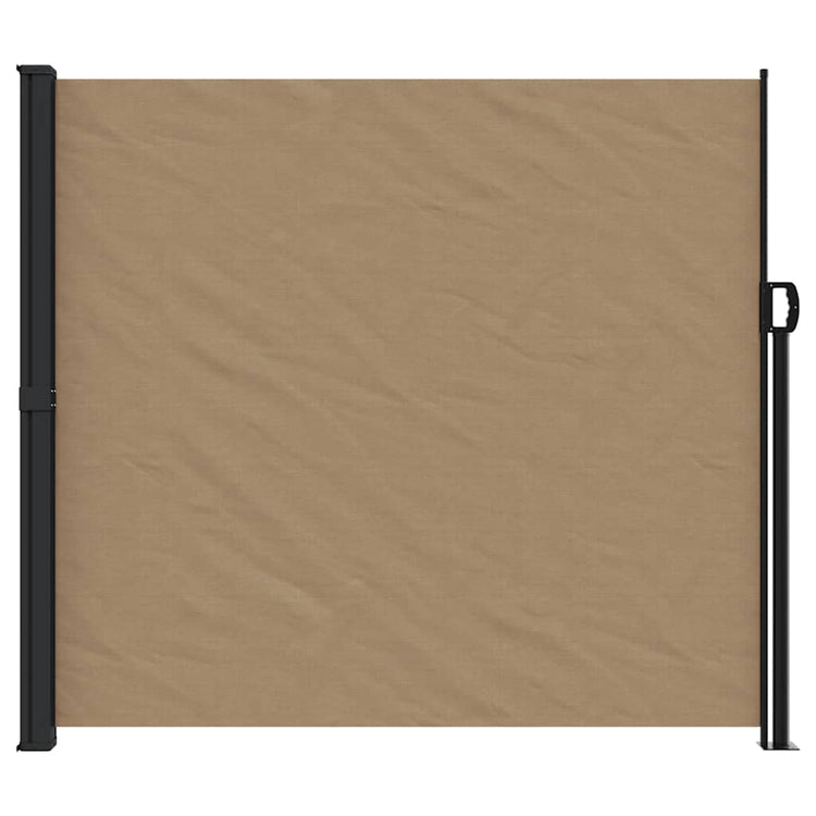 Vidaxl Windschutzscheibe 180 x 500 cm Taupe