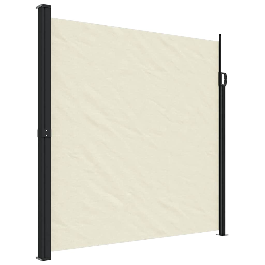VIDAXL -Windschutzscheibe 200x500 cm cremefarben -gepflegt