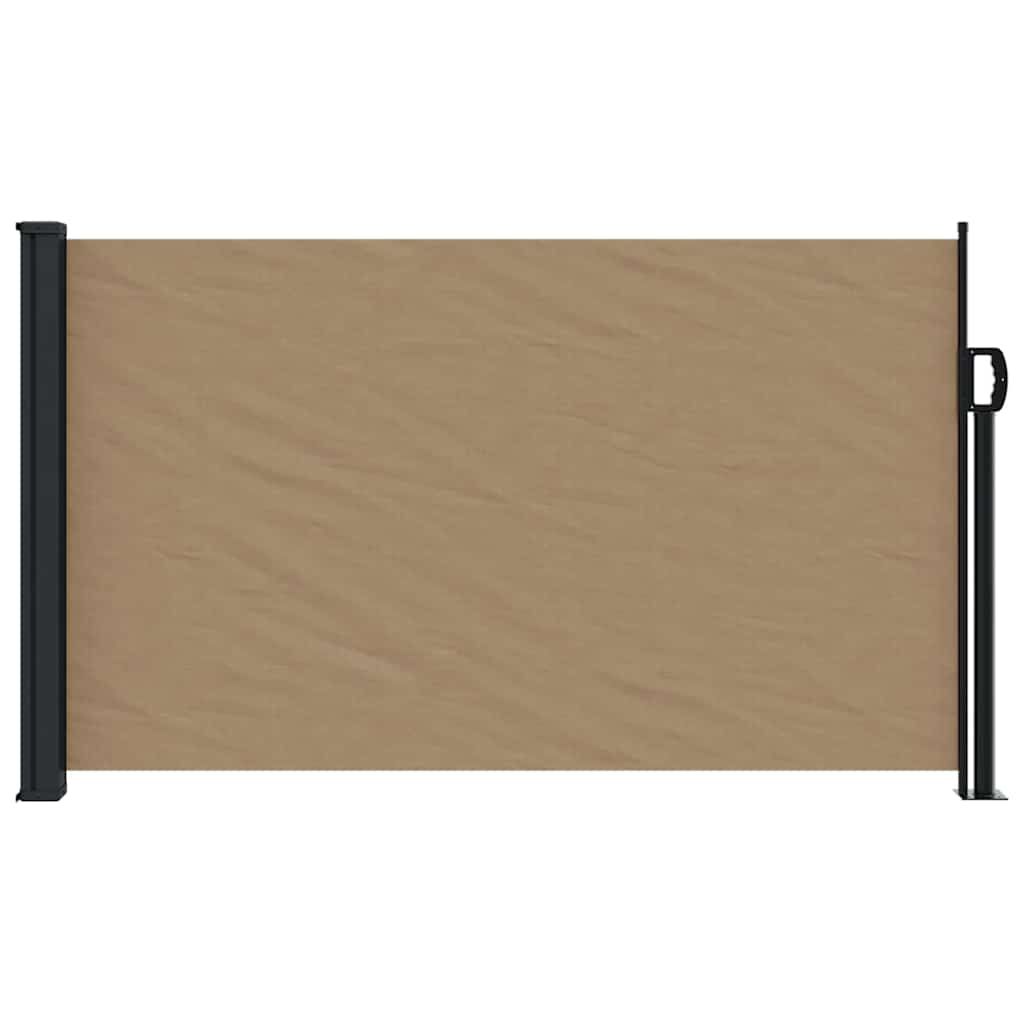 VIDAXL -Windschutzscheibe ausziell 120 x 600 cm Taupe