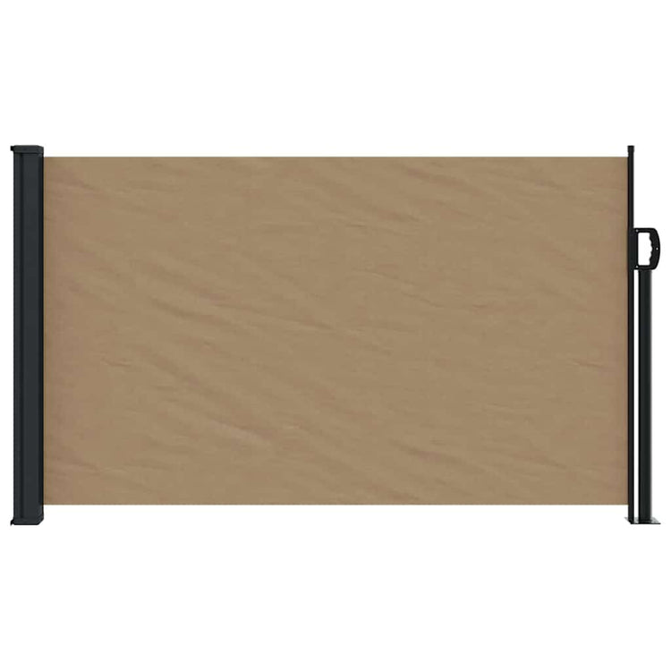 VIDAXL -Windschutzscheibe ausziell 120 x 600 cm Taupe