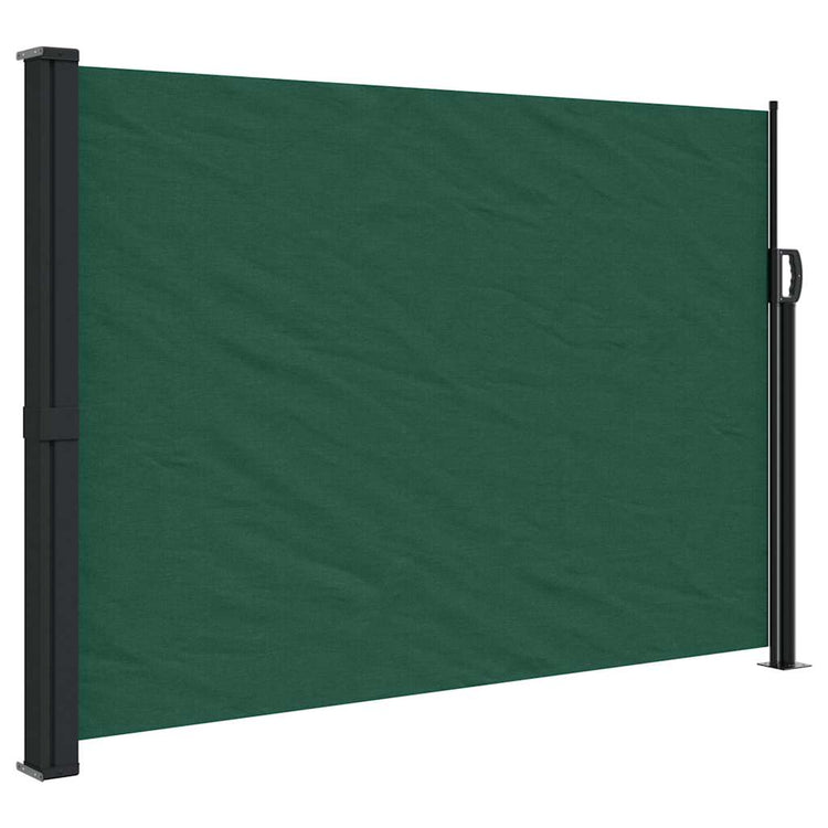 Vidaxl Garden Bildschirm Ausziehbar 140 x 600 cm dunkelgrün
