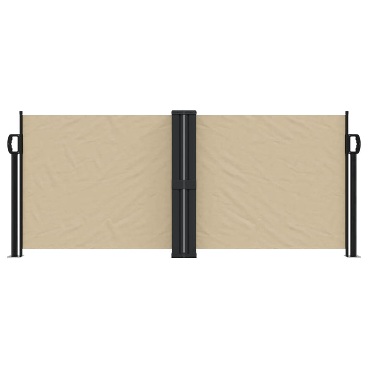 Vidaxl Windschutzscheibe 100x600 cm Beige