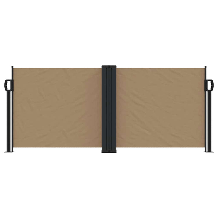 Vidaxl Windschutzscheibe 100x600 cm Taupe