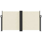 Vidaxl Windschutzscheibe ausziehbar 120 x 600 cm Creme - afbeelding 3