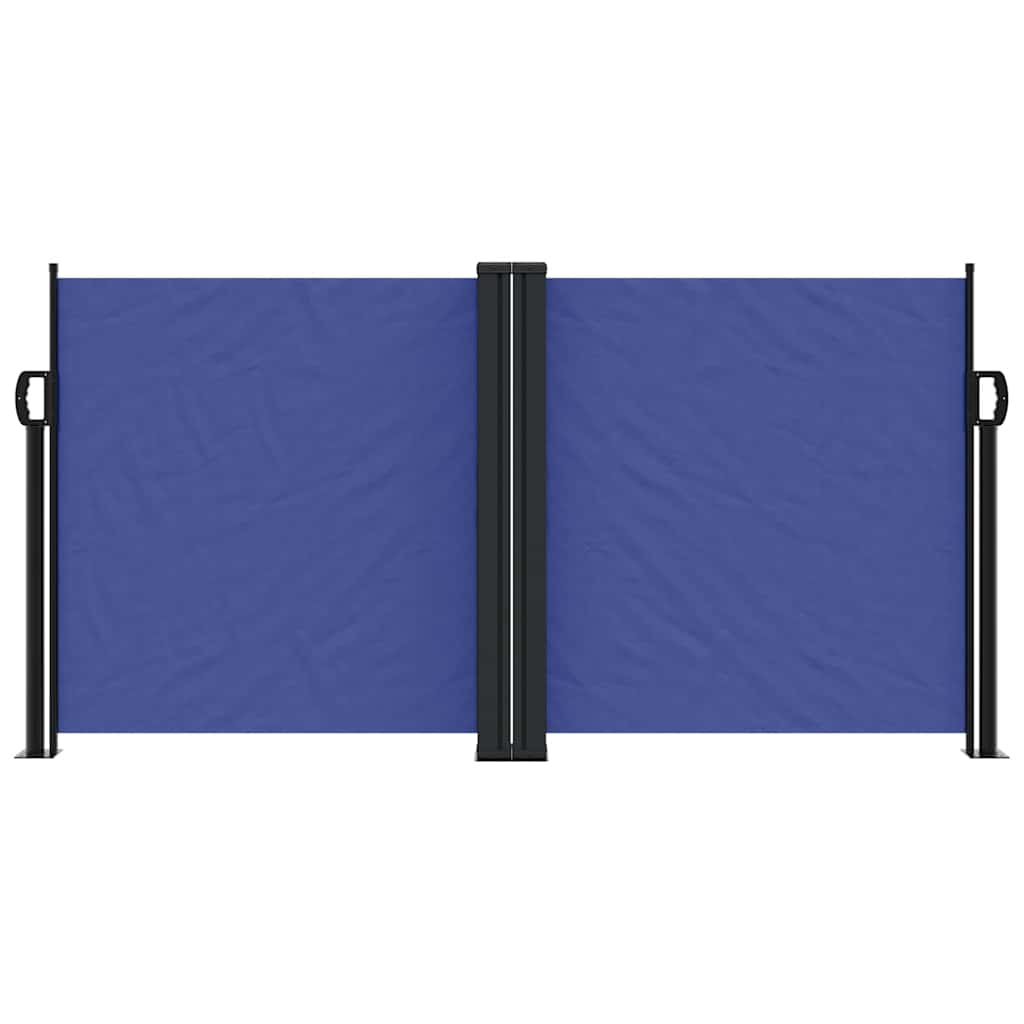Vidaxl Windschutzscheibe ausziehbar 120 x 600 cm blau