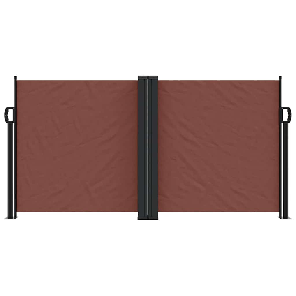 Vidaxl Windschutzscheibe ausziehbar 120 x 600 cm Braun