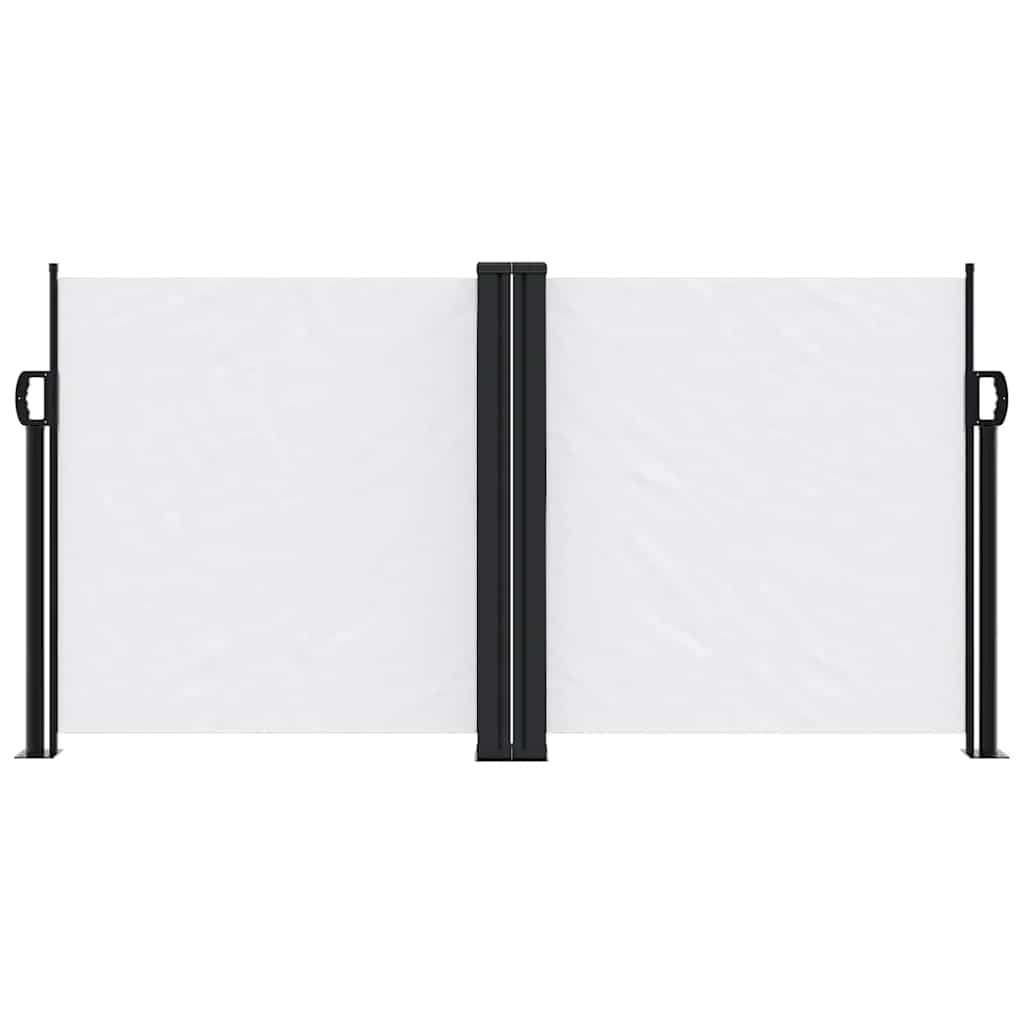 Vidaxl Windschutzscheibe ausziehbar 120 x 600 cm Weiß