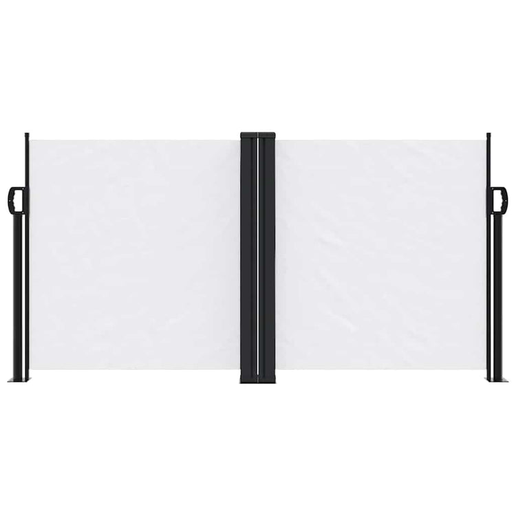 Vidaxl Windschutzscheibe ausziehbar 120 x 600 cm Weiß
