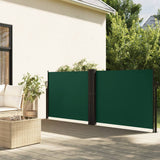 Vidaxl Garden Bildschirm Ausziehbar 140 x 600 cm dunkelgrün - afbeelding 1
