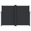 Vidaxl Windschutzscheibe ausziehbar 180 x 600 cm schwarz