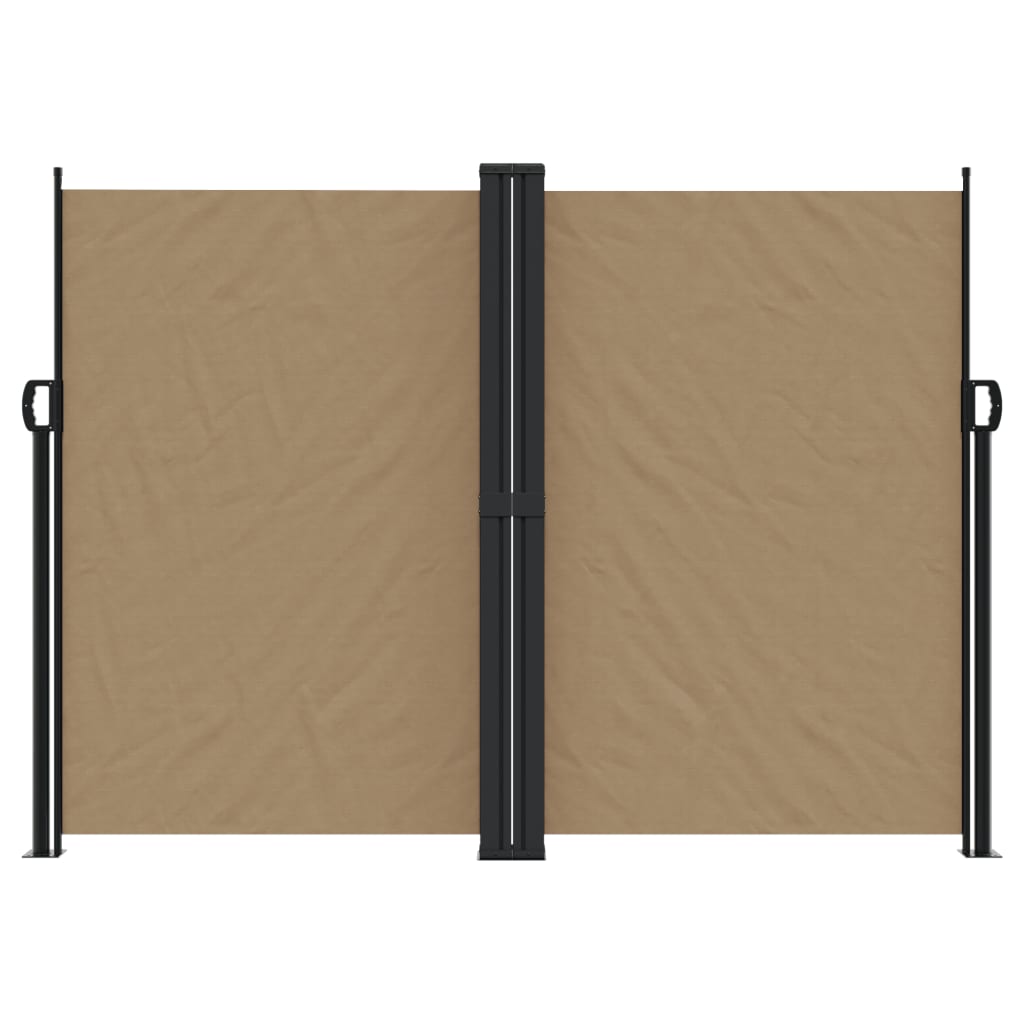 Vidaxl Windschutzscheibe 180 x 600 cm Taupe
