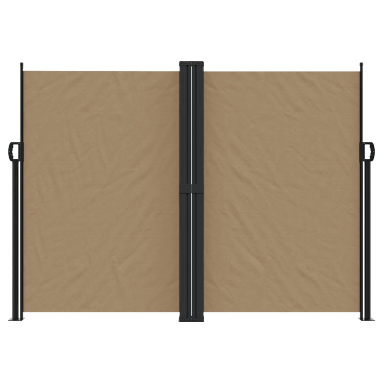 Vidaxl Windschutzscheibe 180 x 600 cm Taupe