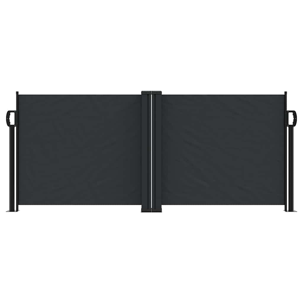 VIDAXL -Windschutzscheibe ausziehbar 100x1000 cm schwarz