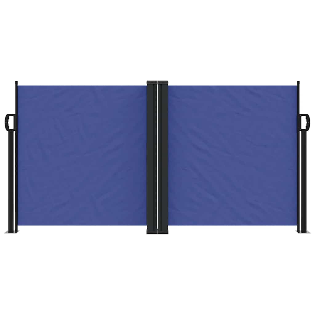 Vidaxl Windschutzscheibe ausziehbar 120x1000 cm blau