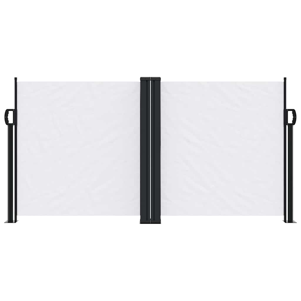 Vidaxl Windschutzscheibe ausziehbar 120x1000 cm Weiß