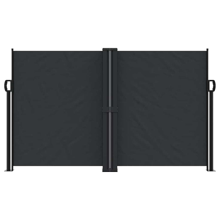 VIDAXL -Windschutzscheibe ausziffabel 140x1000 cm schwarz