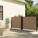 VIDAXL -Windschutzscheibe 140x1000 cm Taupe