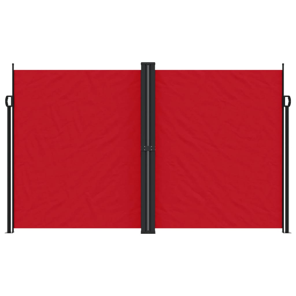 VIDAXL -Windschutzscheibe 200x1000 cm Rot ausziehbar