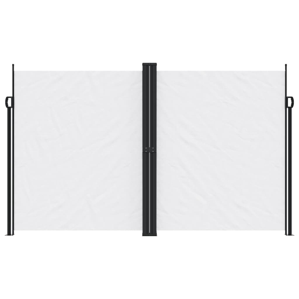 VIDAXL -Windschutzscheibe aus Erweiterbar 200x1000 cm weiß
