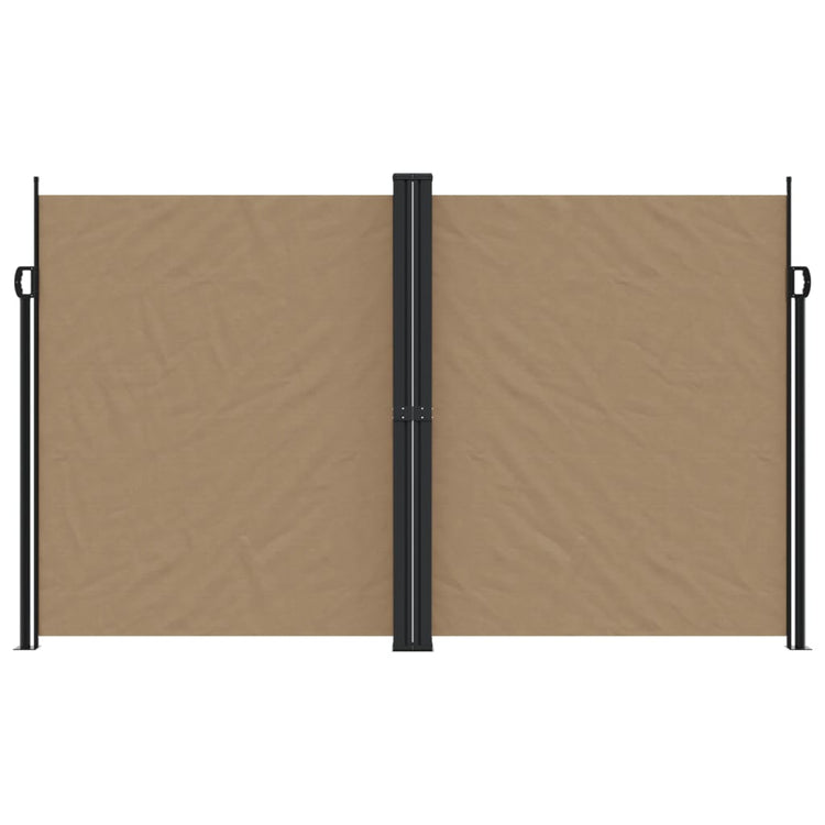 VIDAXL -Windschutzscheibe 200x1000 cm Taupe