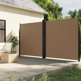 VIDAXL -Windschutzscheibe ausziehbar 220x1000 cm Taupe - afbeelding 1